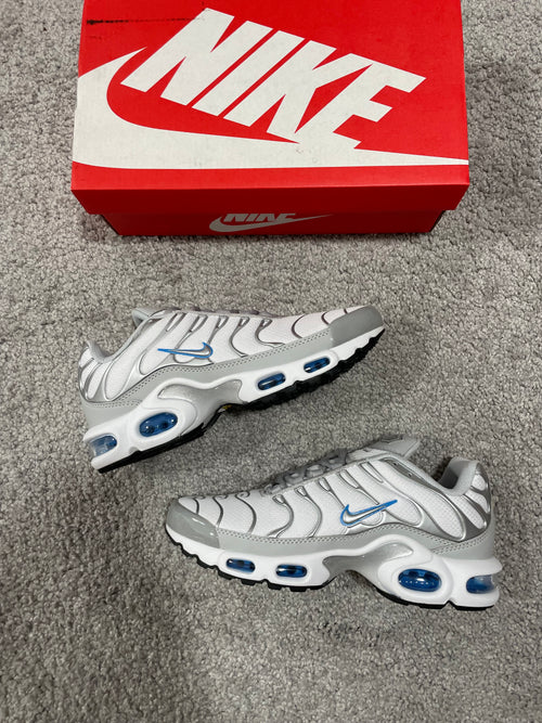Nike Tn - Blanco y Plateado