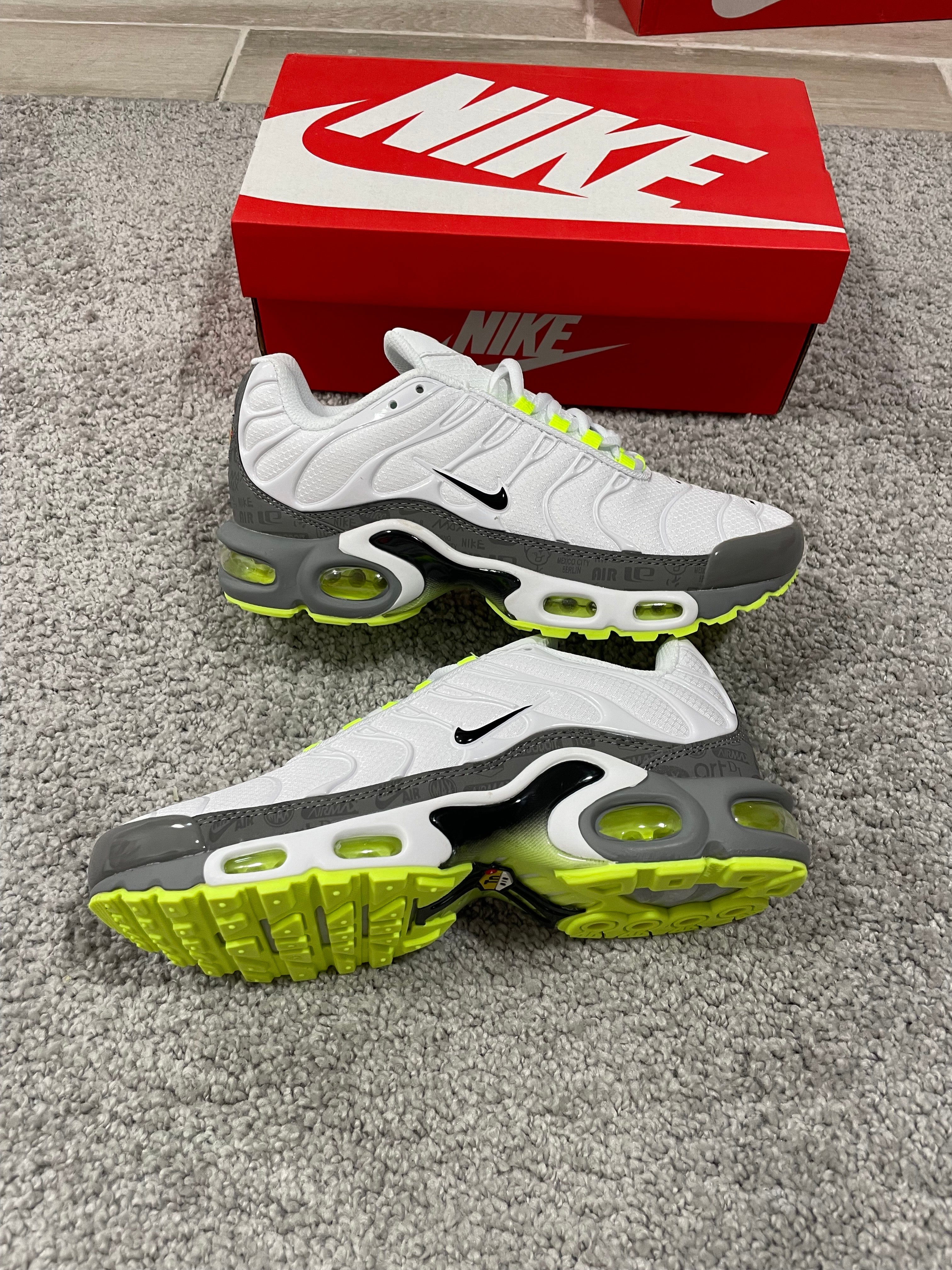 Nike Tn - Blanco y Gris