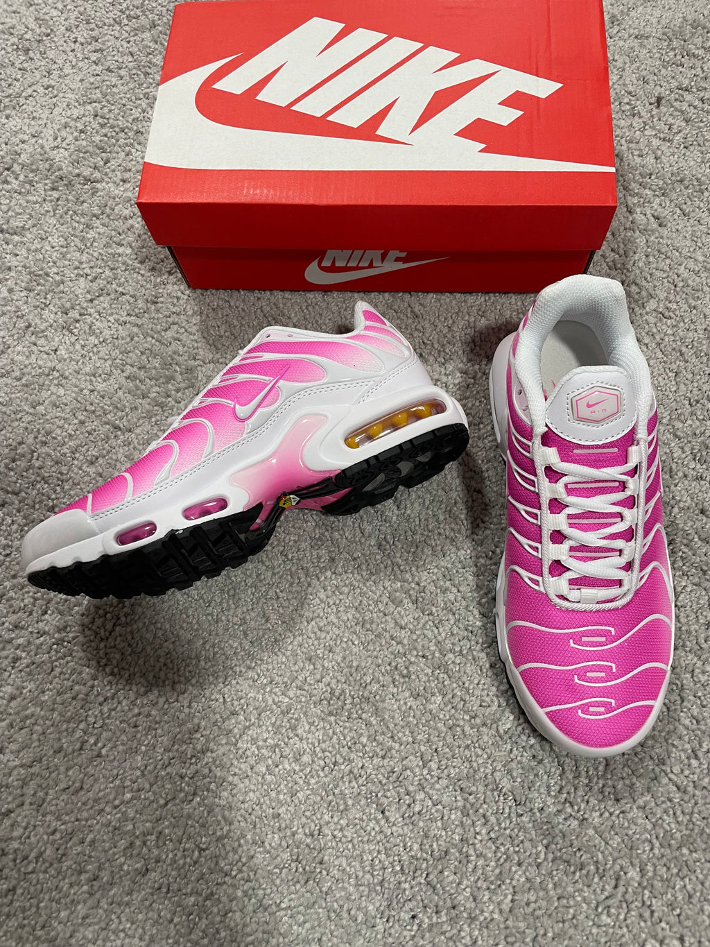 Nike Tn - Rosa y Blanco