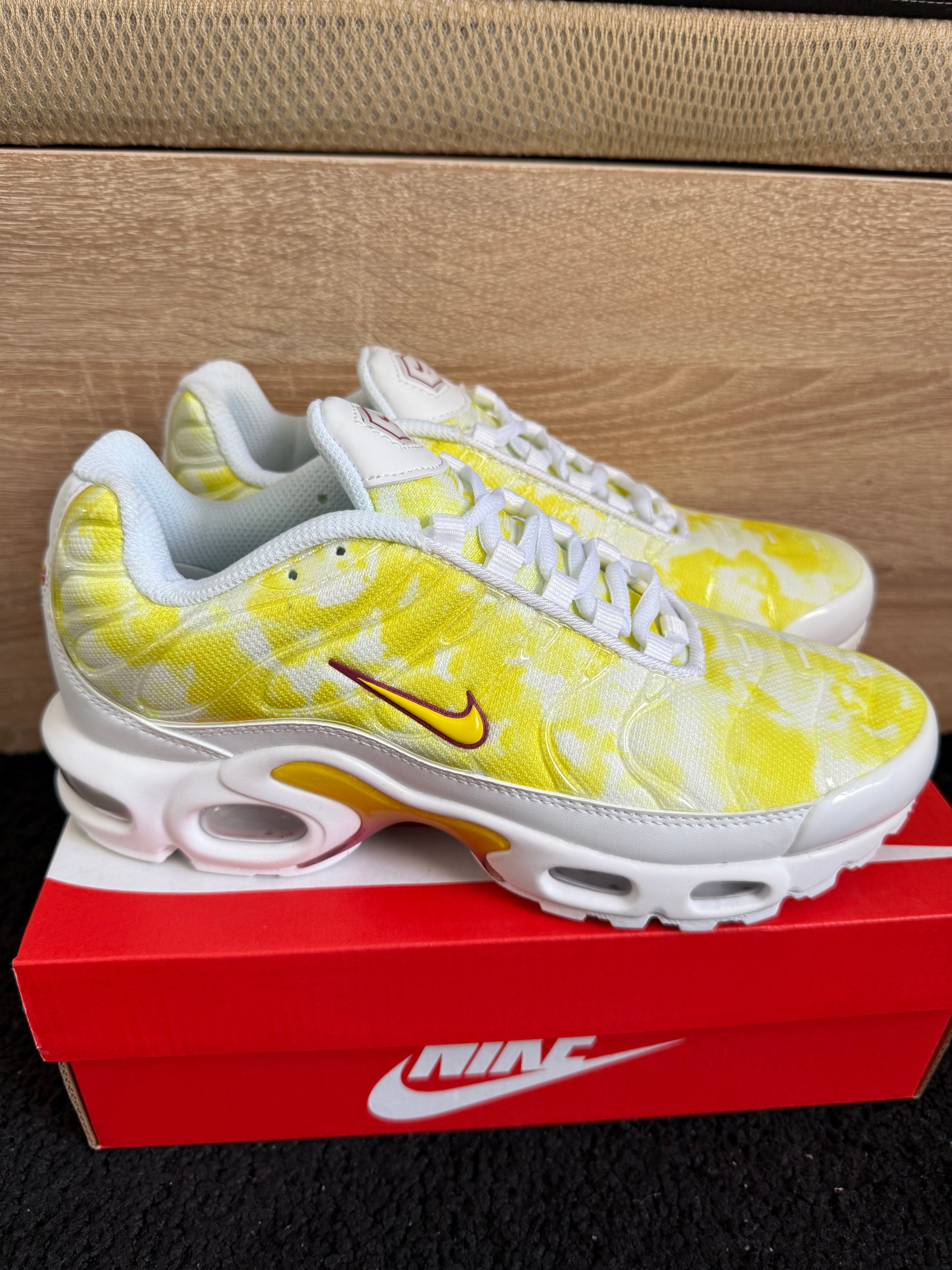 Nike Tn - Amarillo y Blanco