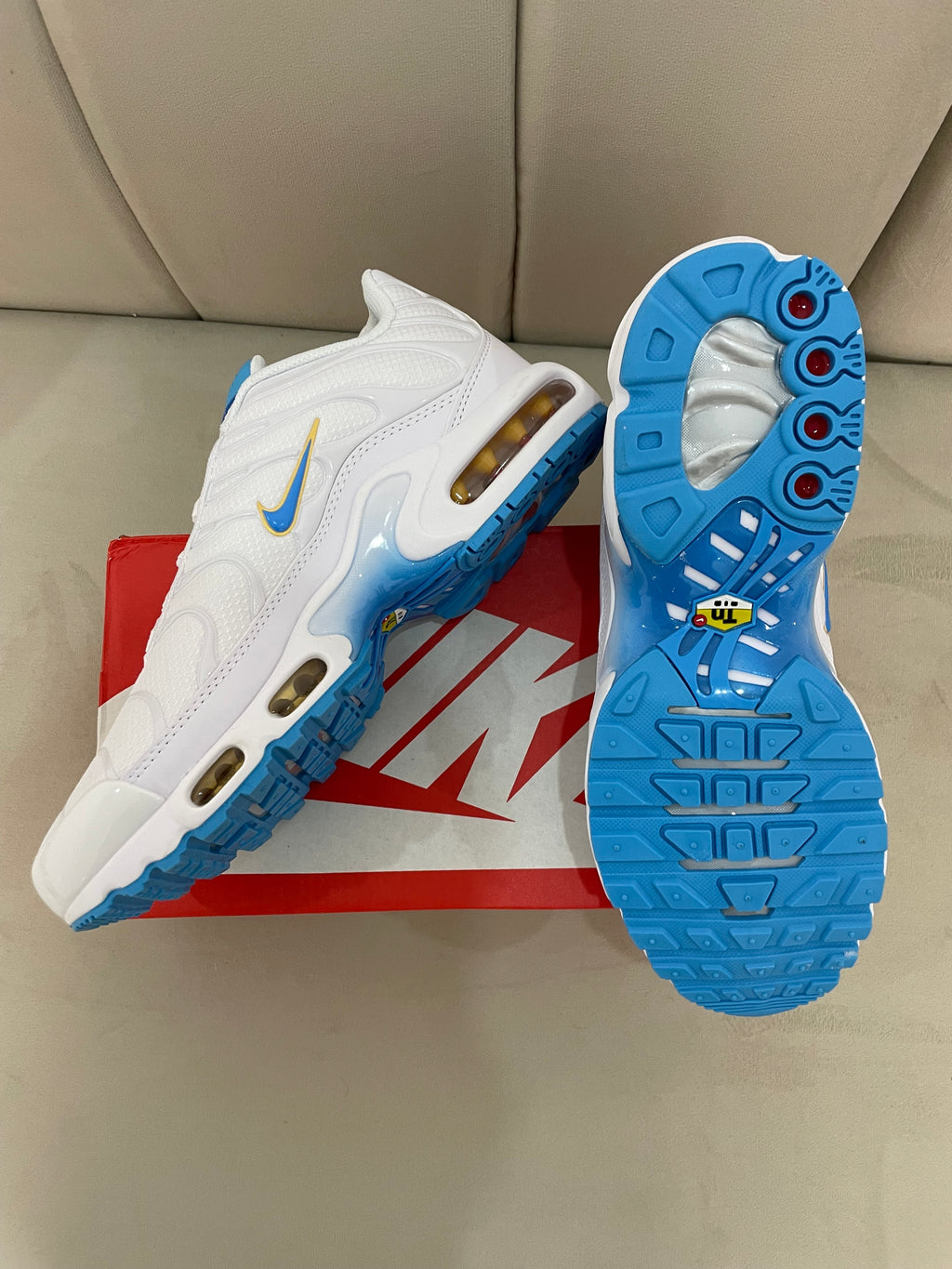 Nike Tn - Blanco y Azul